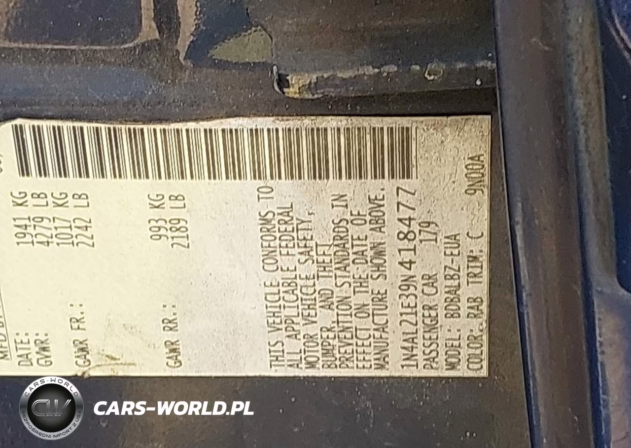 2009 Nissan Altima 2.5 S VIN:1N4AL21E39N418477 - 9
