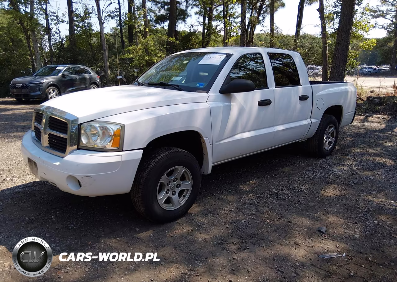 2007 Dodge Dakota Slt VIN:1D7HE48K07S117633 - 2