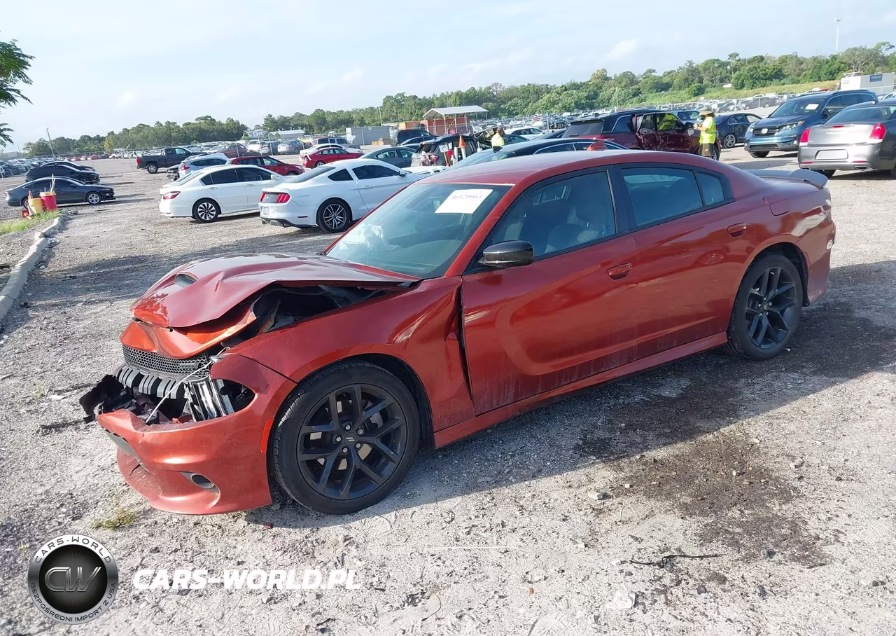 2021 Dodge Charger Gt Rwd VIN:2C3CDXHG5MH672802 - 2