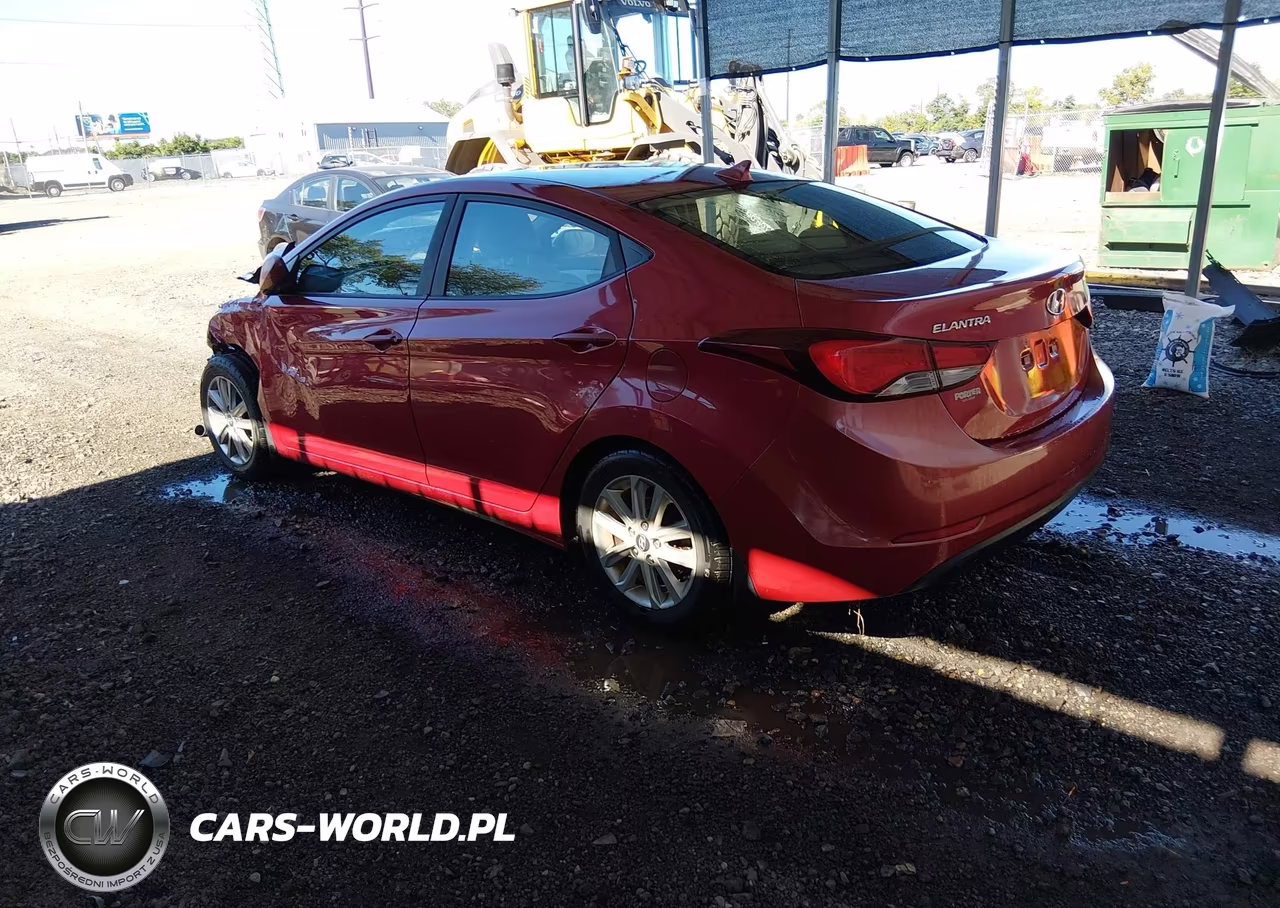 2015 Hyundai Elantra Se VIN:KMHDH4AE0FU421905 - 3