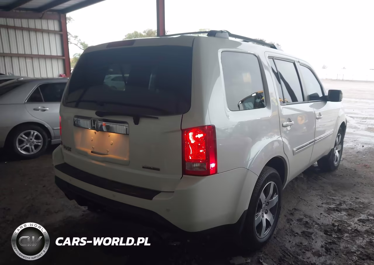 2012 Honda Pilot Touring VIN:5FNYF3H91CB033164 - 4