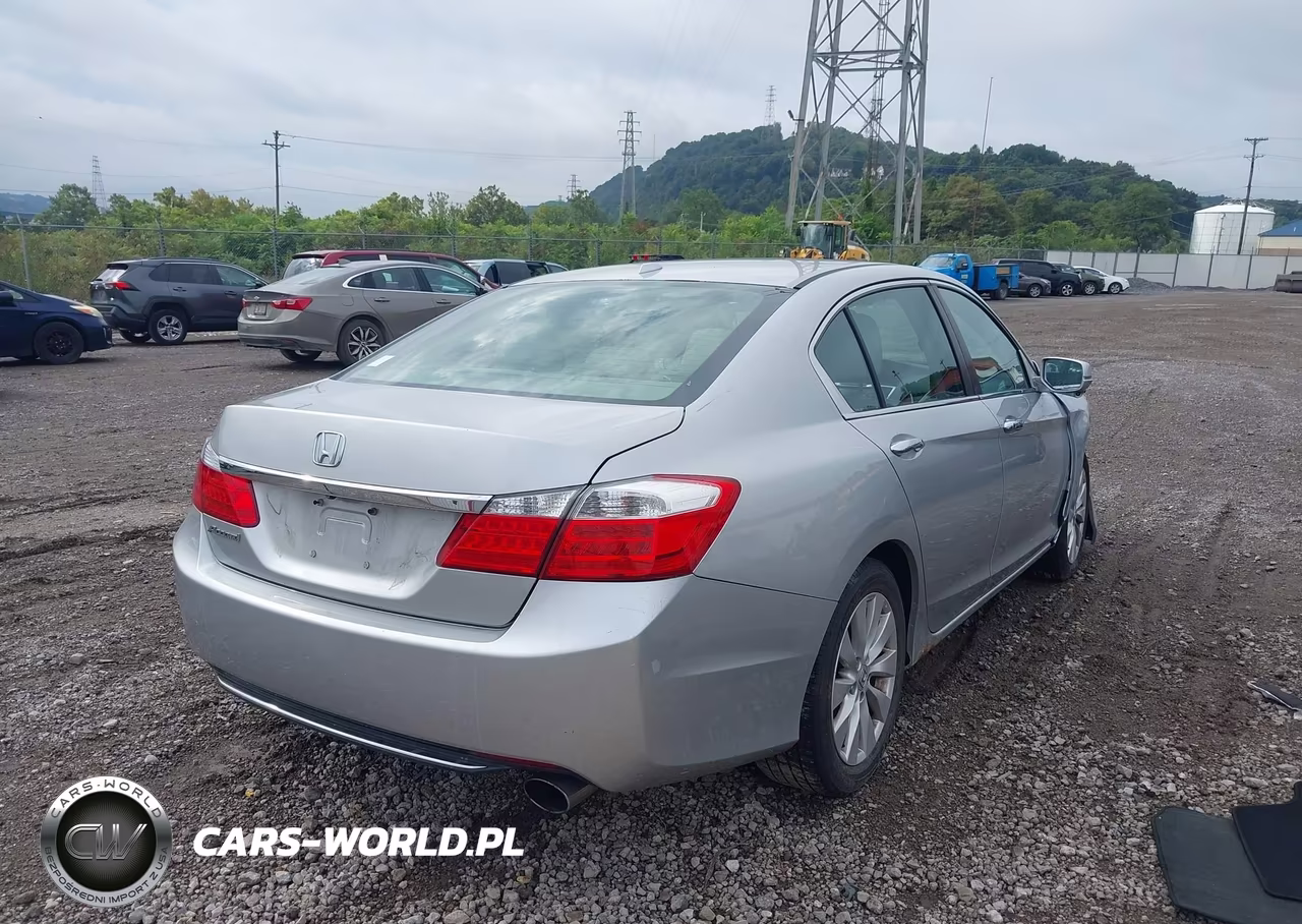 2014 Honda Accord Ex-L VIN:1HGCR2F82EA287372 - 4