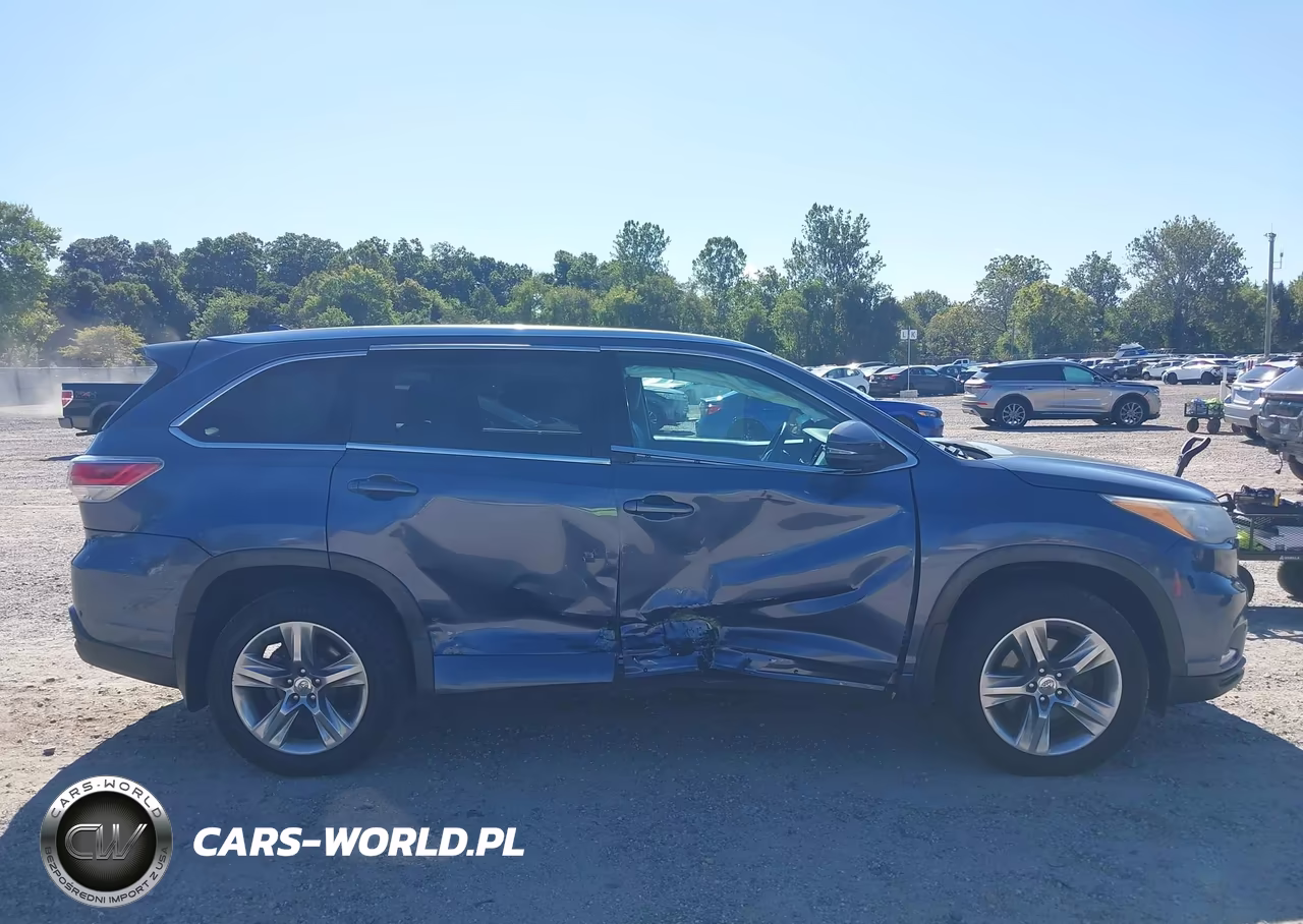 2014 Toyota Highlander Limited V6 VIN:5TDDKRFH1ES035180 - 14
