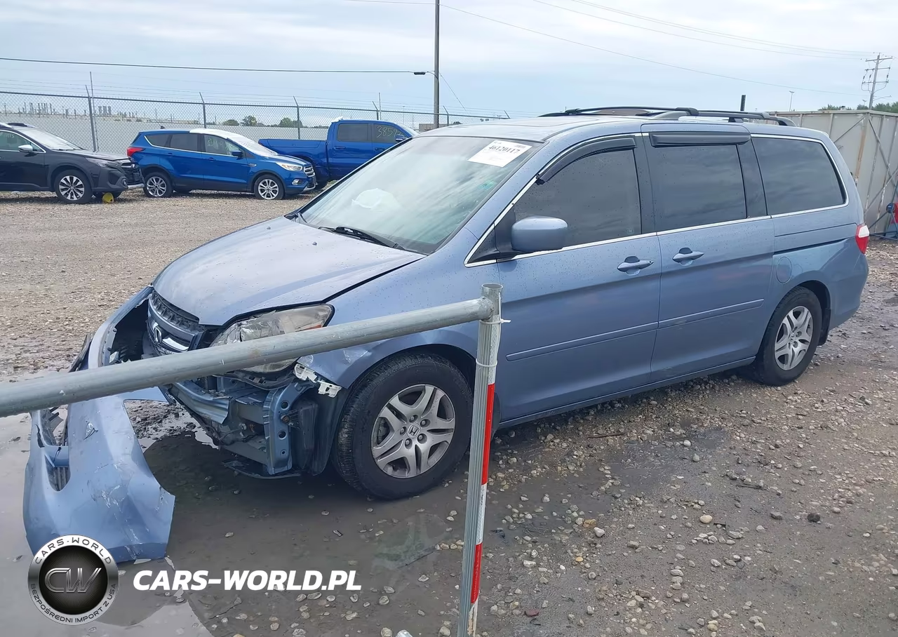 2006 Honda Odyssey Ex-L VIN:5FNRL38656B018075 - 2