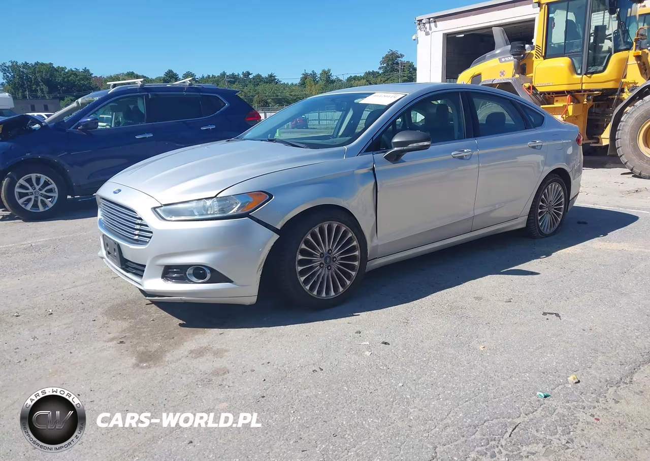 2014 Ford Fusion Titanium VIN:3FA6P0K91ER323505 - 2