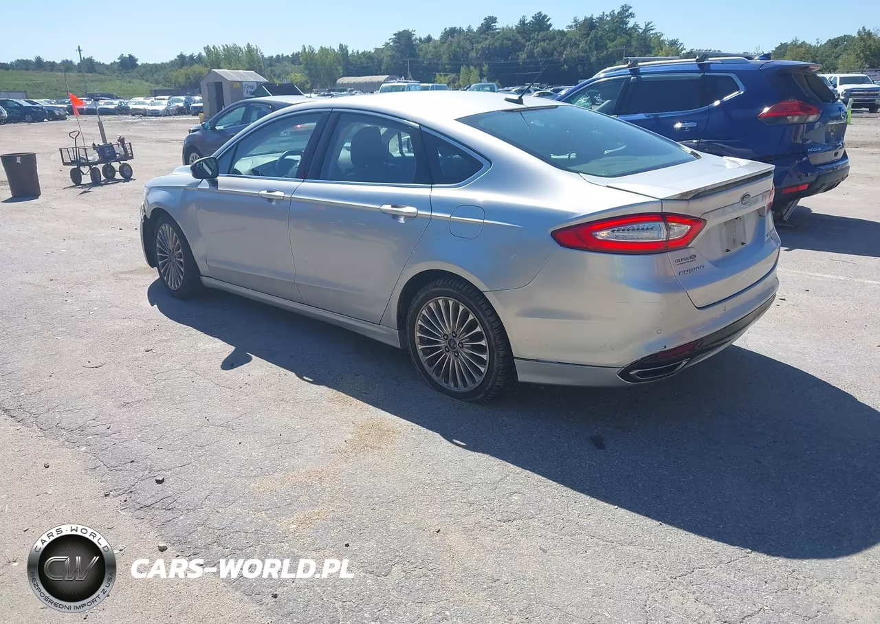 2014 Ford Fusion Titanium VIN:3FA6P0K91ER323505 - 3