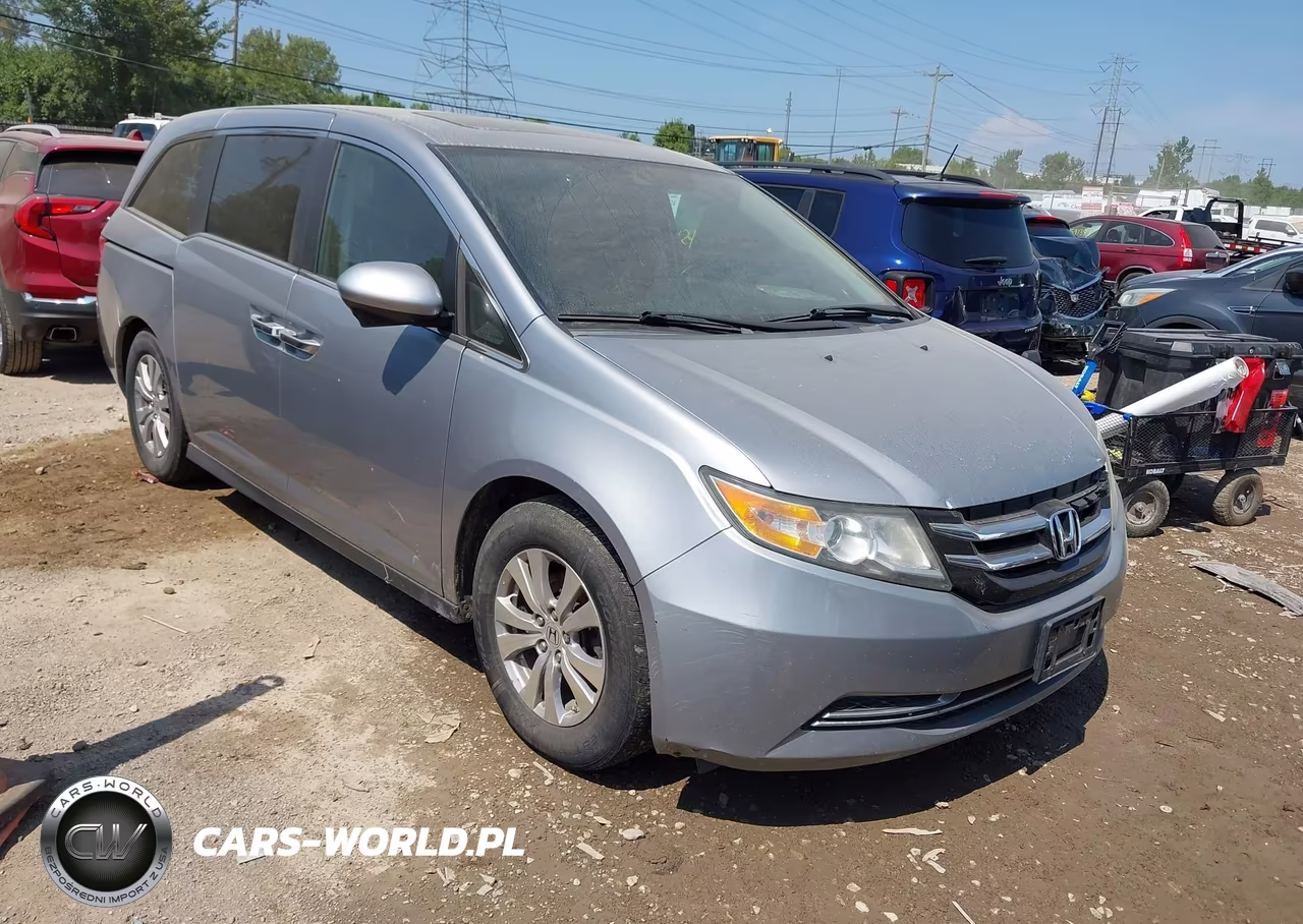 2016 Honda Odyssey Ex-L VIN:5FNRL5H67GB141616 - 1