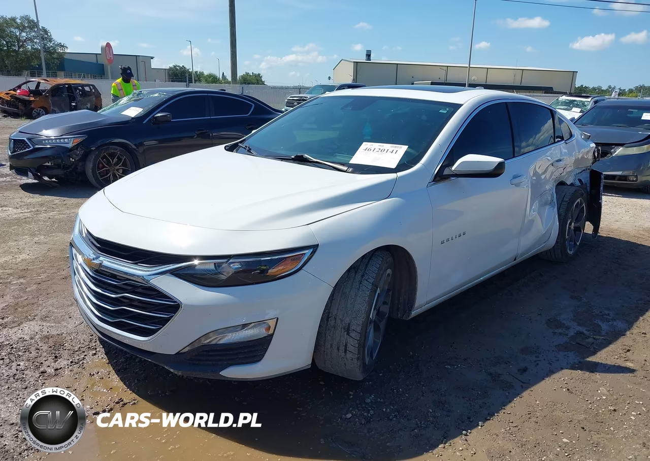 2022 Chevrolet Malibu Fwd Lt VIN:1G1ZD5ST0NF204620 - 2