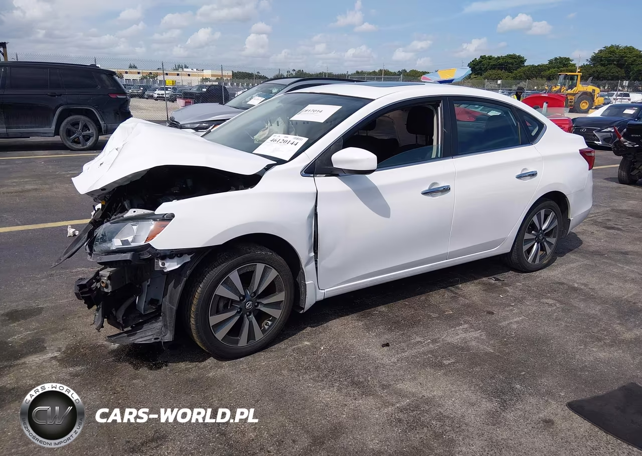 2019 Nissan Sentra Sv VIN:3N1AB7AP3KY302297 - 2