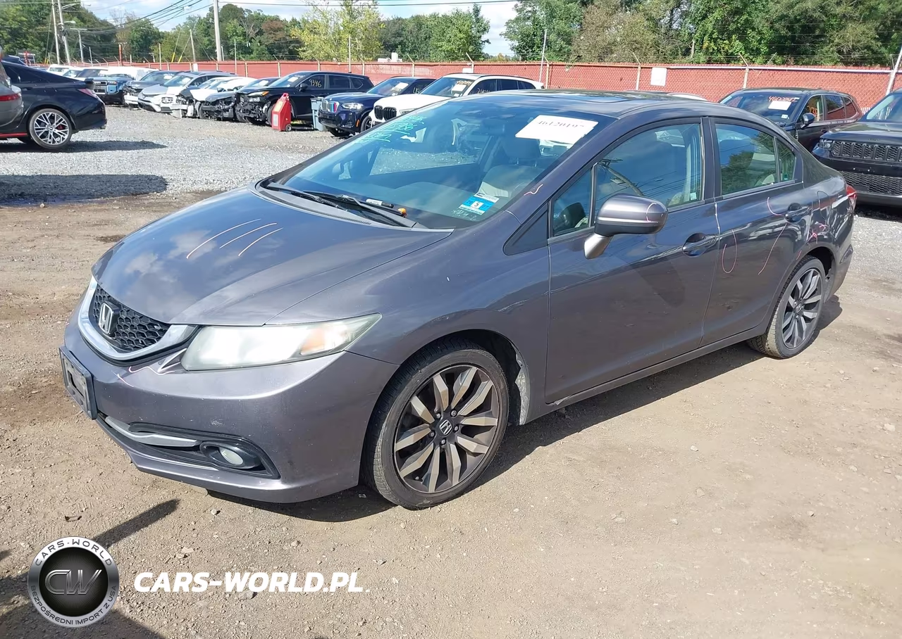 2015 Honda Civic Ex-L VIN:19XFB2F97FE243326 - 2