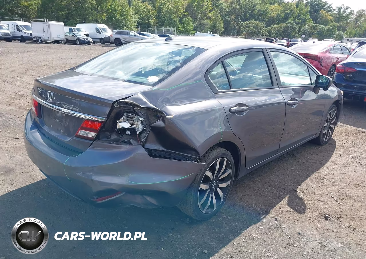 2015 Honda Civic Ex-L VIN:19XFB2F97FE243326 - 4