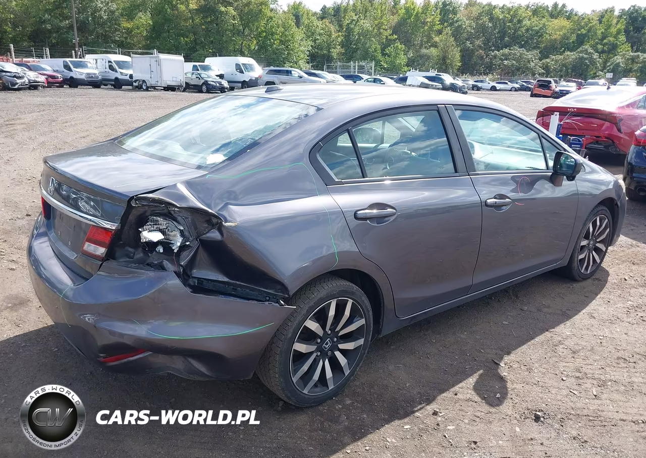 2015 Honda Civic Ex-L VIN:19XFB2F97FE243326 - 6
