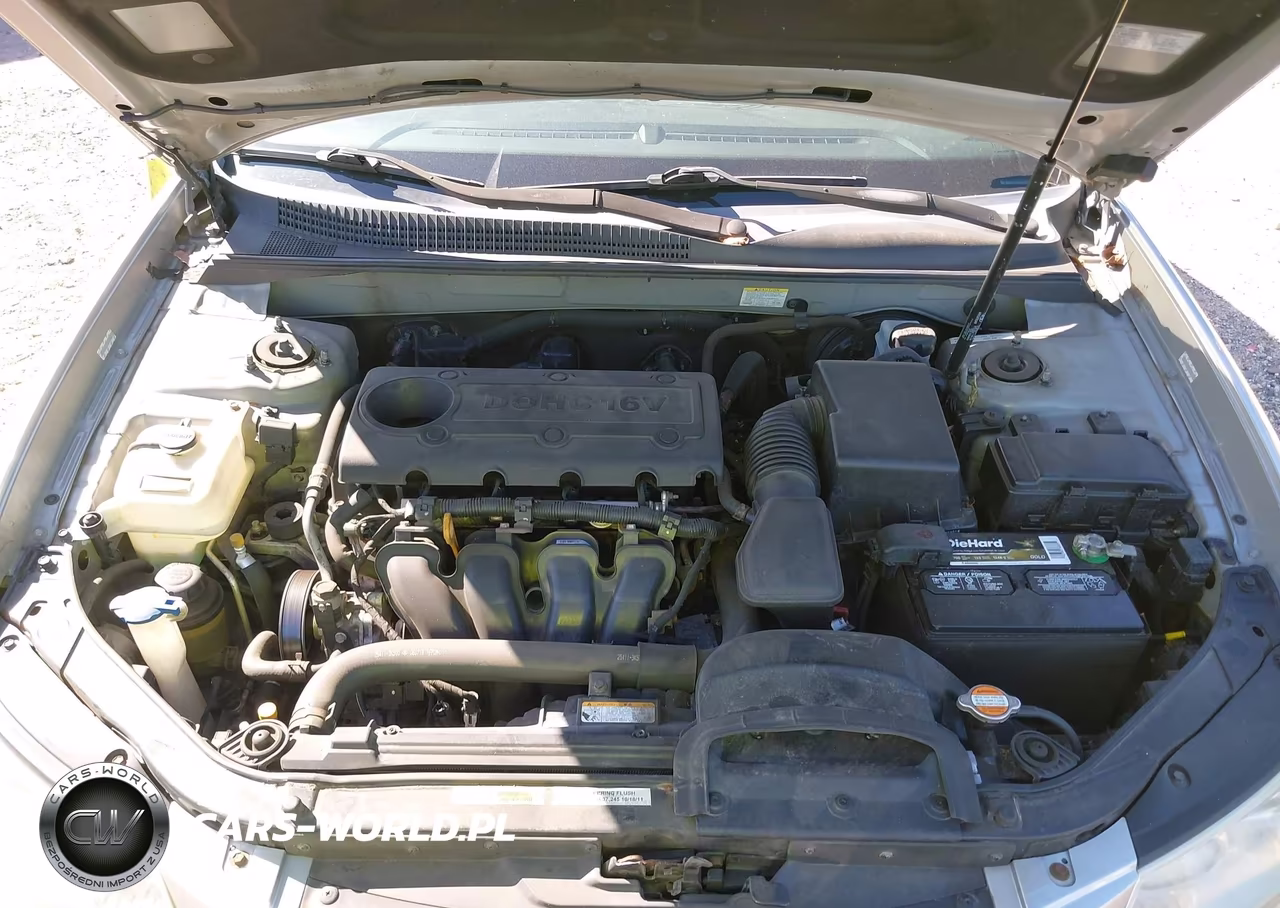 2009 Hyundai Sonata Gls VIN:5NPET46C19H536137 - 10