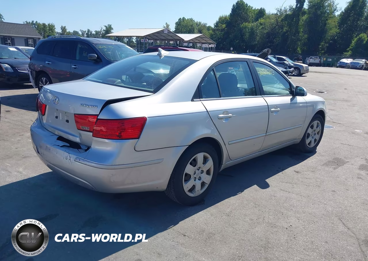 2009 Hyundai Sonata Gls VIN:5NPET46C19H536137 - 4
