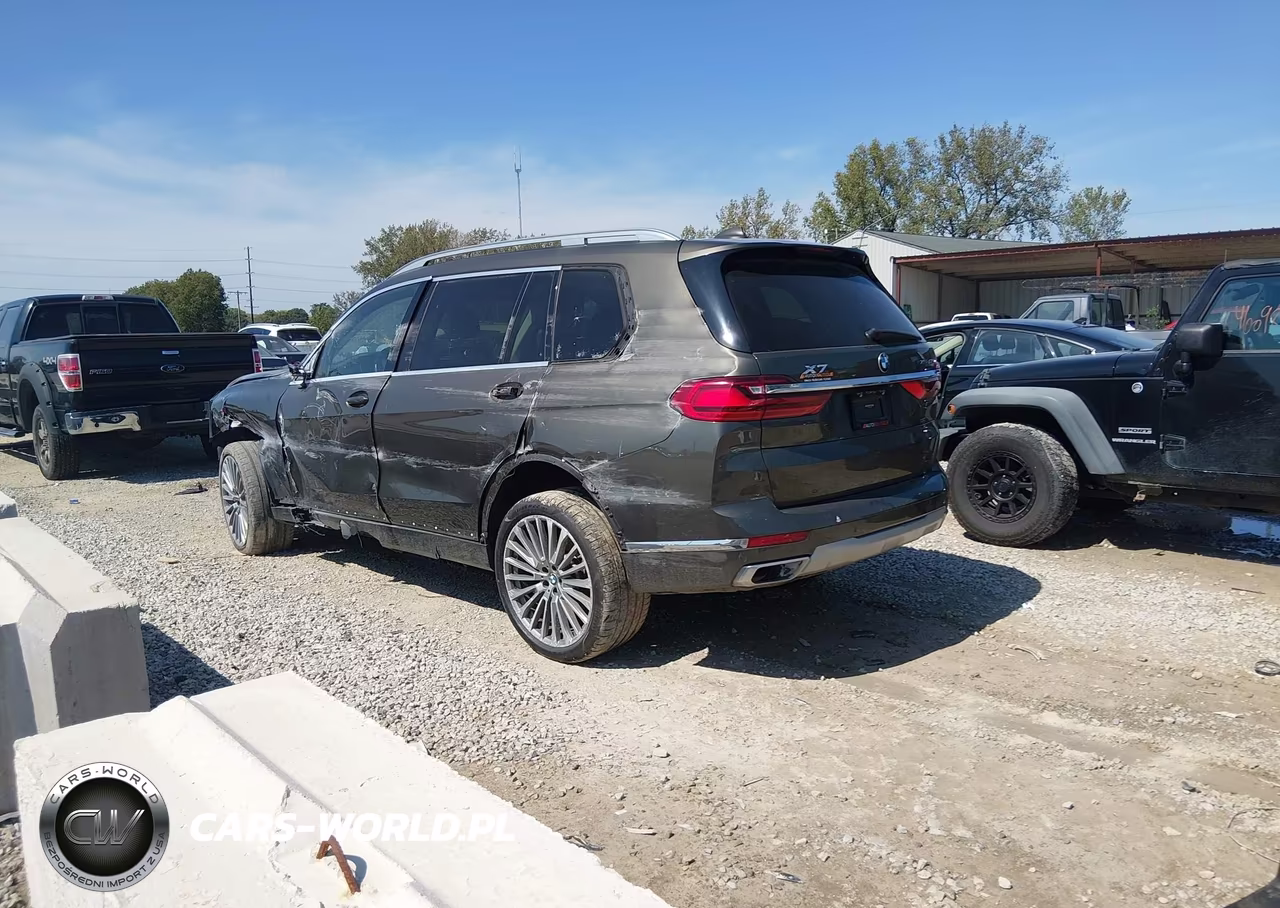 2021 BMW X7 xDrive40I VIN:5UXCW2C07M9H60545 - 3