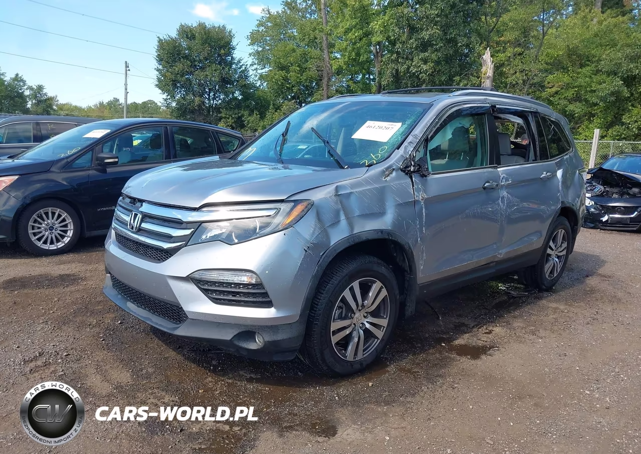 2016 Honda Pilot Ex-L VIN:5FNYF5H74GB038715 - 2