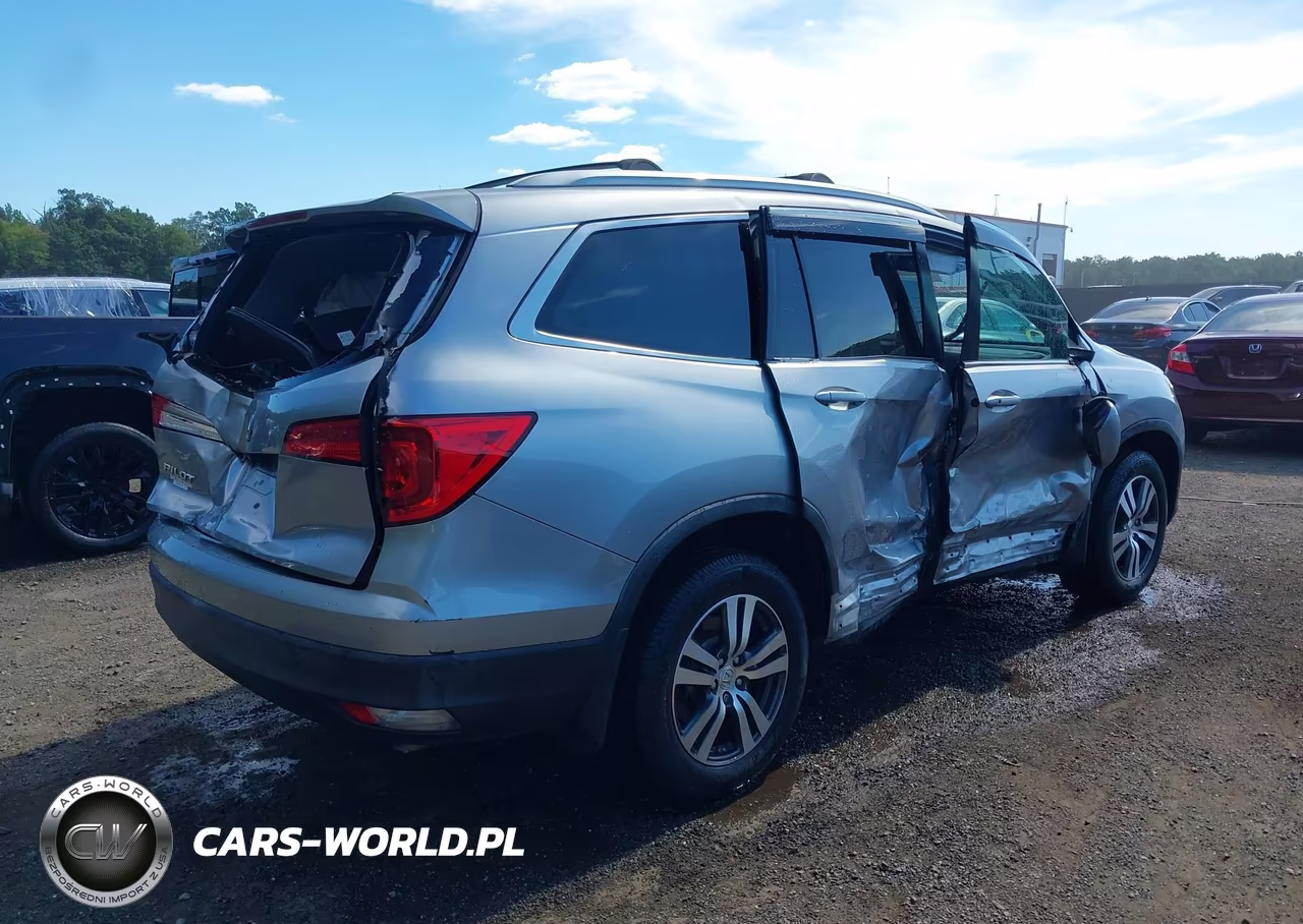 2016 Honda Pilot Ex-L VIN:5FNYF5H74GB038715 - 4