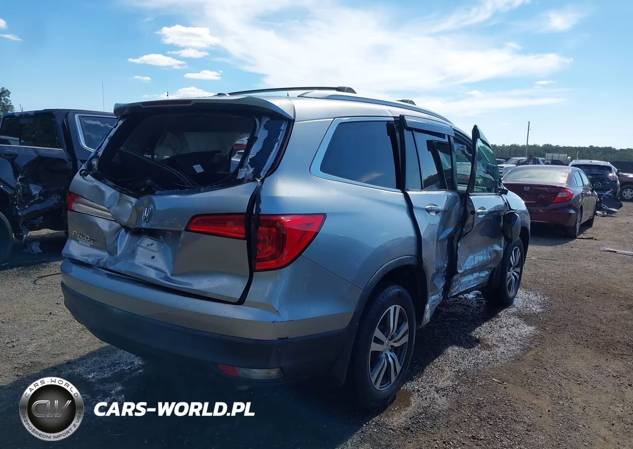 2016 Honda Pilot Ex-L VIN:5FNYF5H74GB038715 - 6