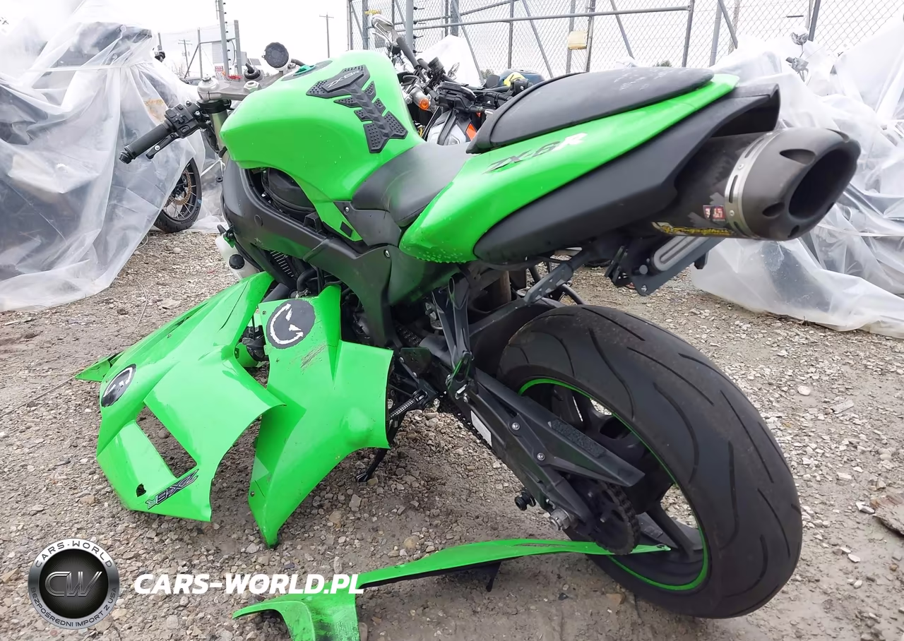 2007 Kawasaki Zx600 P VIN:JKAZX4P127A019026 - 3