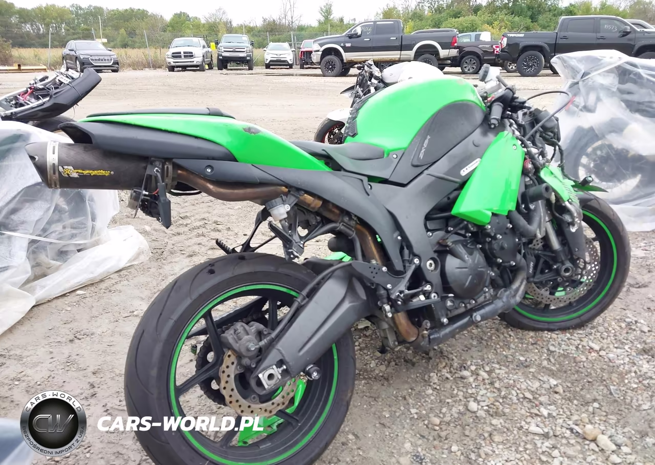 2007 Kawasaki Zx600 P VIN:JKAZX4P127A019026 - 4