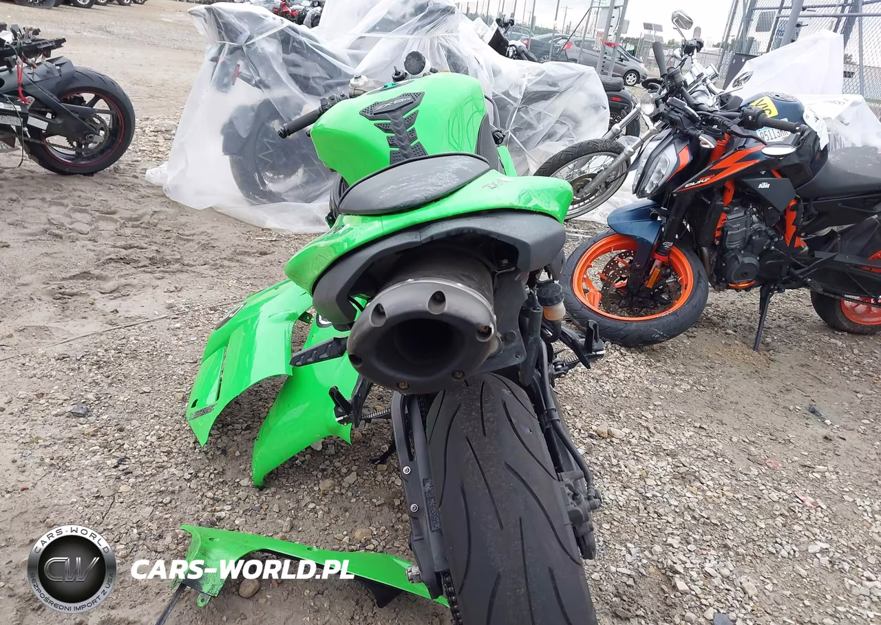 2007 Kawasaki Zx600 P VIN:JKAZX4P127A019026 - 6