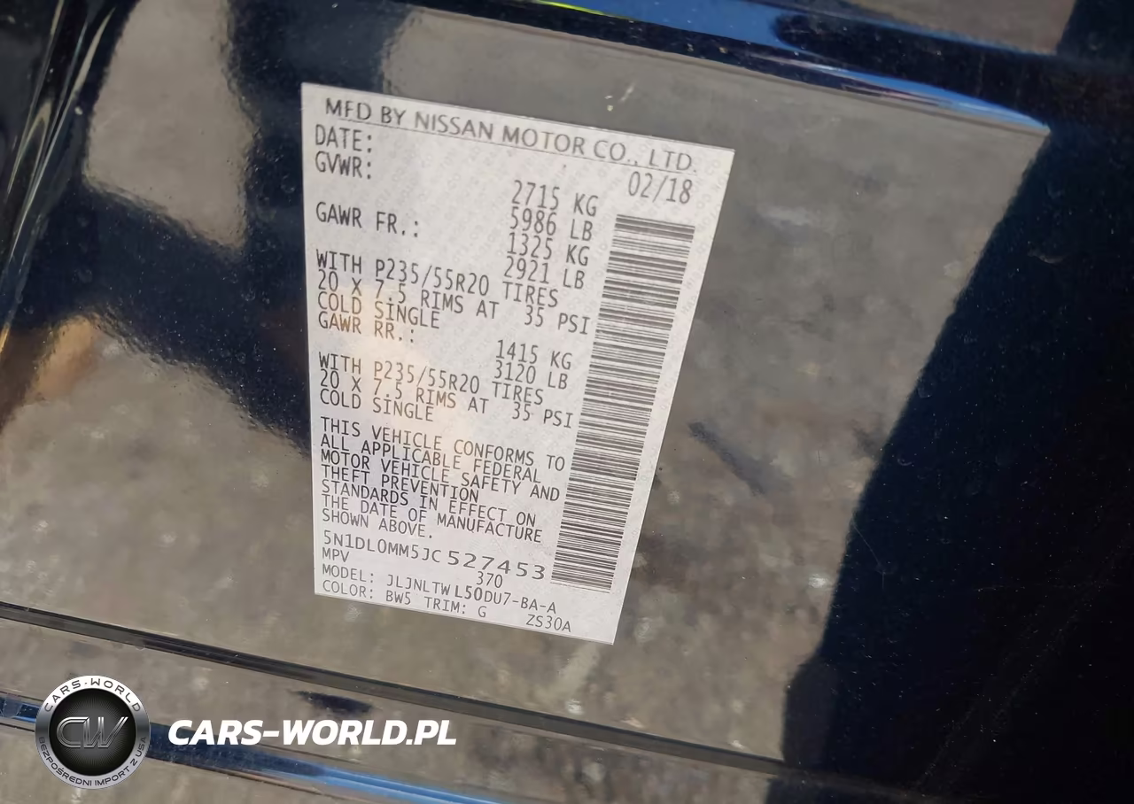 2018 Infiniti Qx60 VIN:5N1DL0MM5JC527453 - 9
