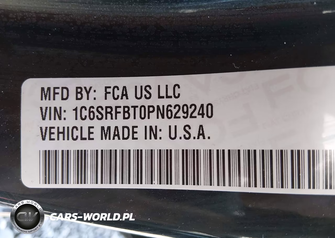 2023 Ram 1500 Big Horn 4X4 6'4 Box VIN:1C6SRFBT0PN629240 - 9