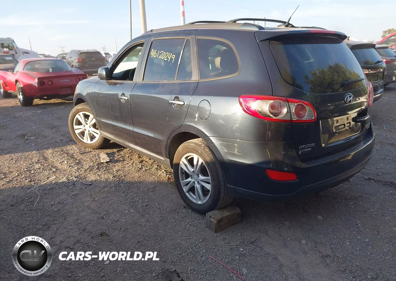 2011 Hyundai Santa Fe Limited V6 VIN:5XYZKDAG1BG009629 - 3