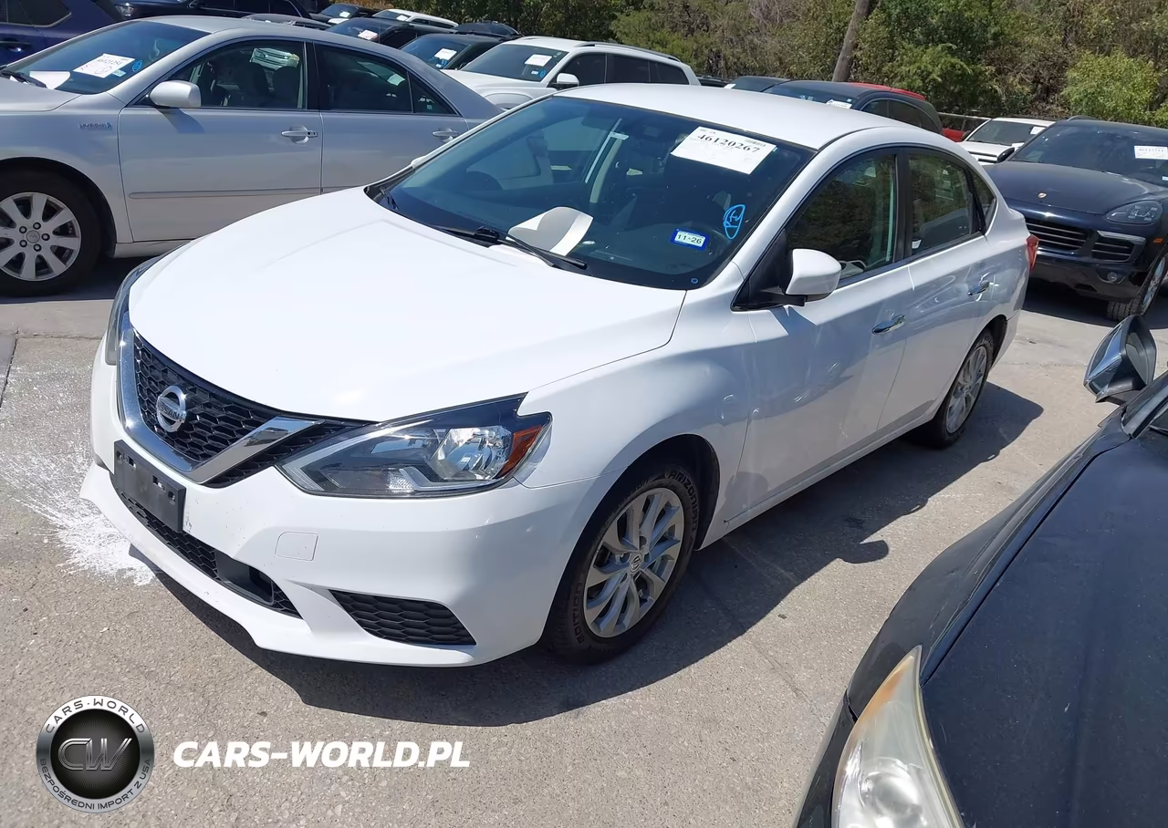 2019 Nissan Sentra Sv VIN:3N1AB7APXKY337368 - 2