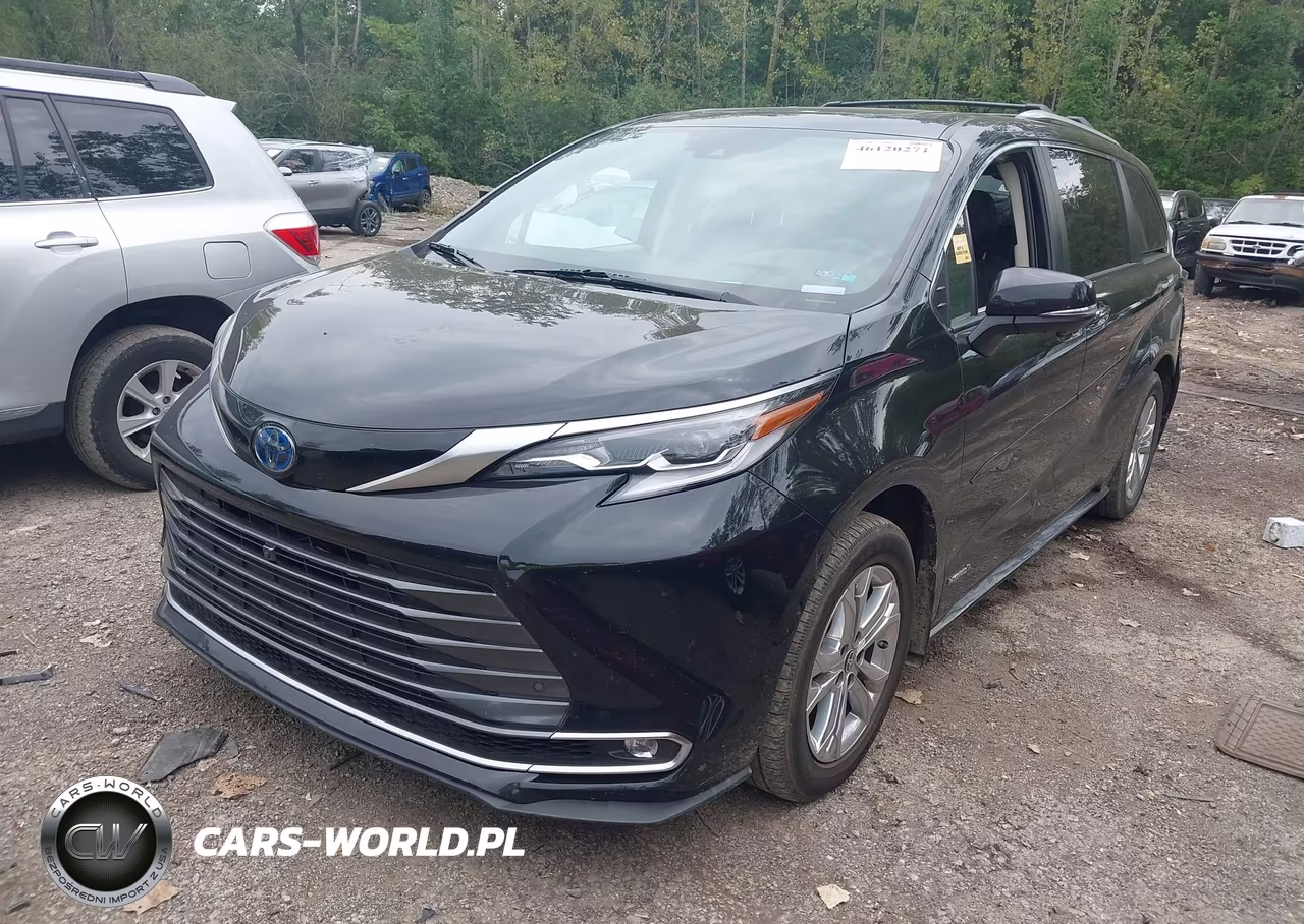2021 Toyota Sienna Platinum VIN:5TDESKFC7MS029950 - 2