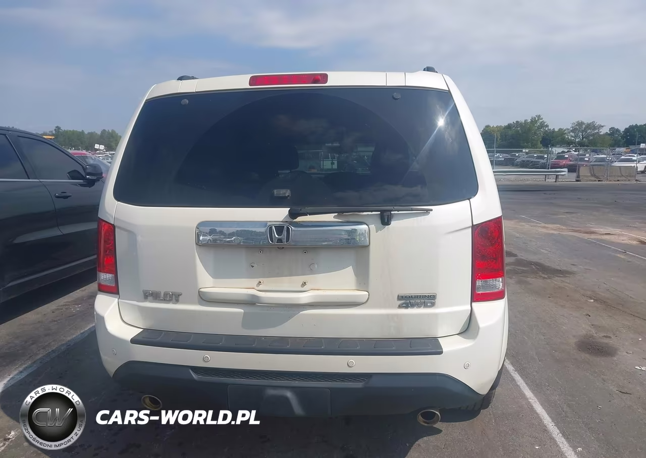 2012 Honda Pilot Touring VIN:5FNYF4H97CB037306 - 16