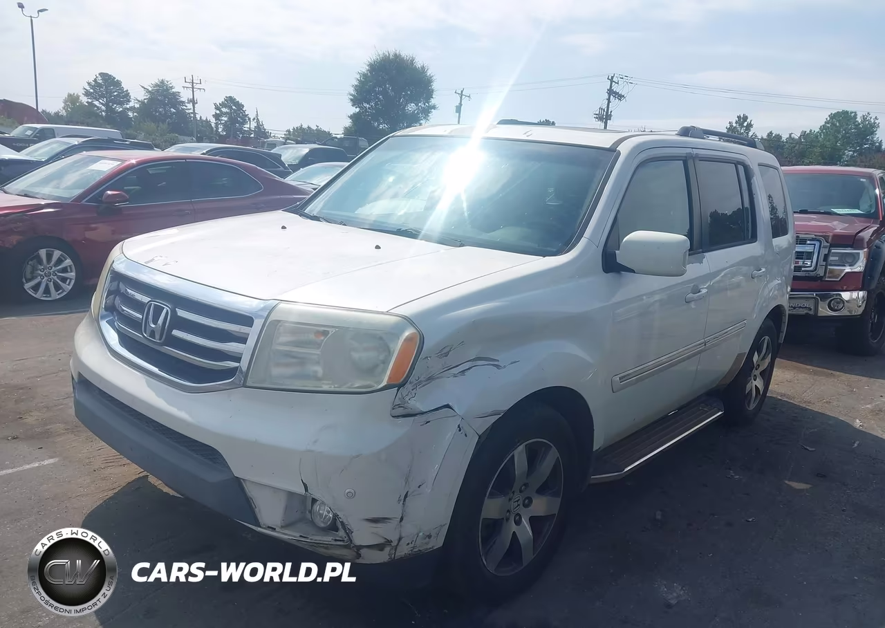 2012 Honda Pilot Touring VIN:5FNYF4H97CB037306 - 2