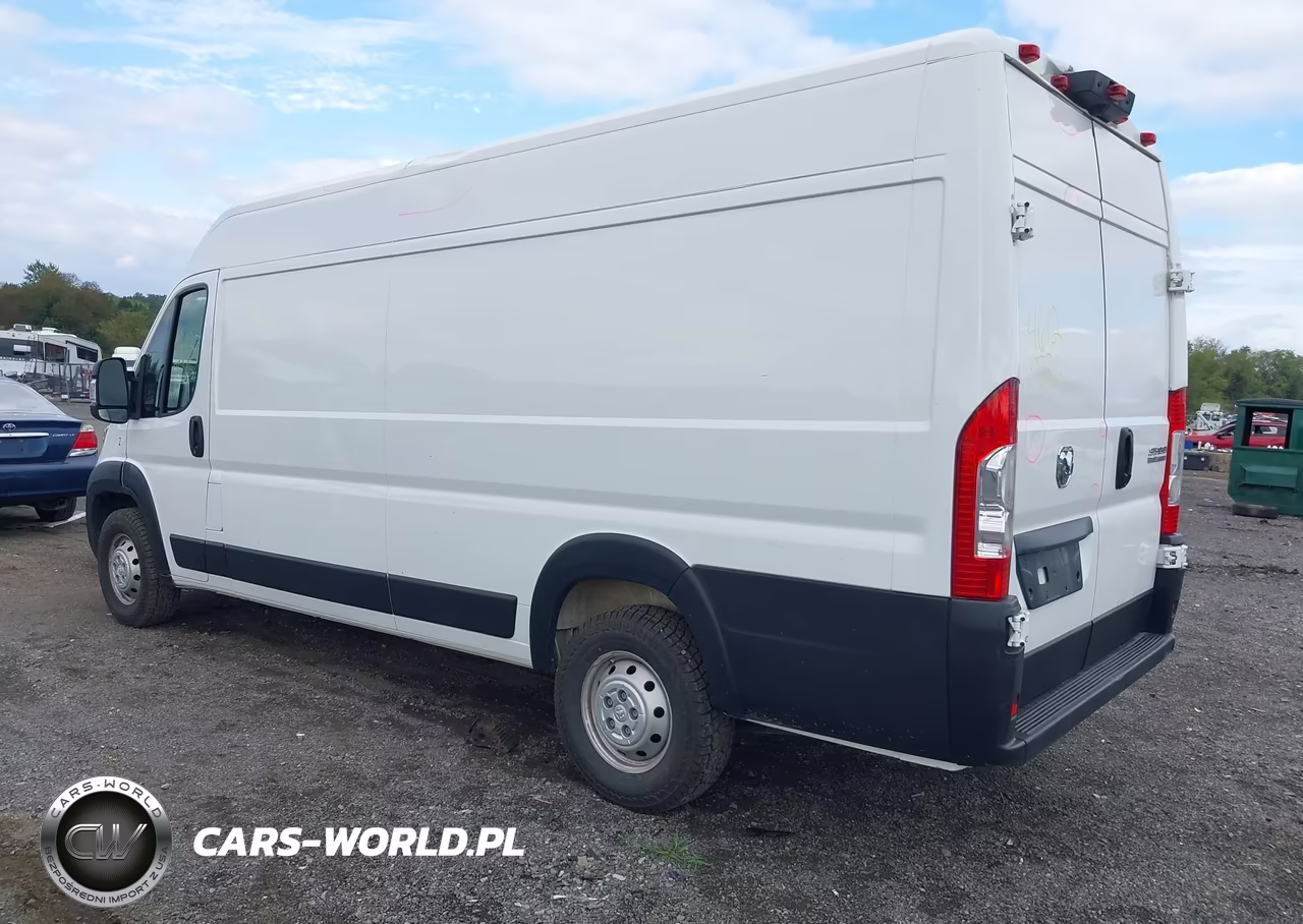 2025 Ram Promaster 3500 Cargo Van Tradesman High Roof 159 Wb Ext VIN:3C6MRVJG7SE504854 - 3