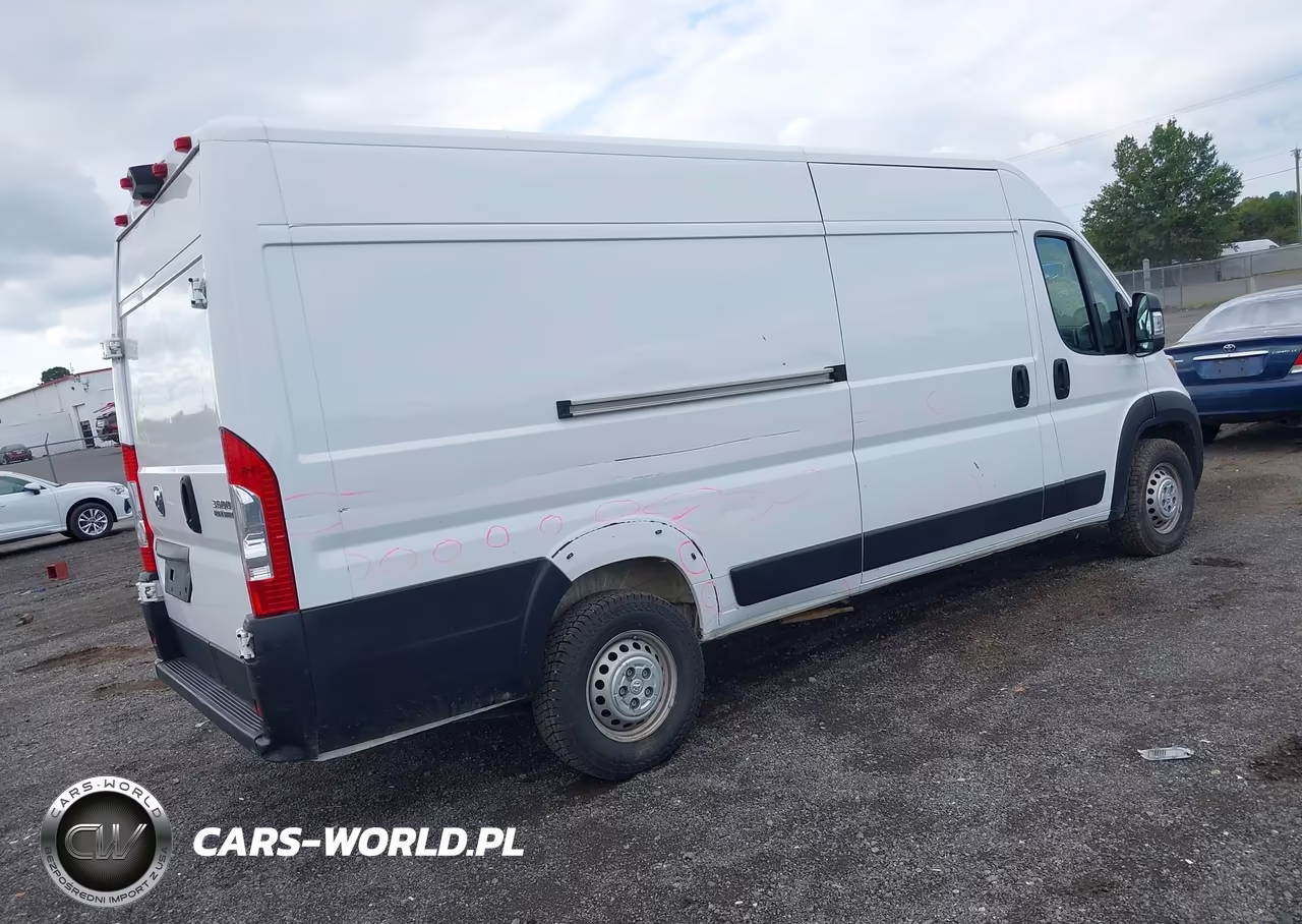2025 Ram Promaster 3500 Cargo Van Tradesman High Roof 159 Wb Ext VIN:3C6MRVJG7SE504854 - 4