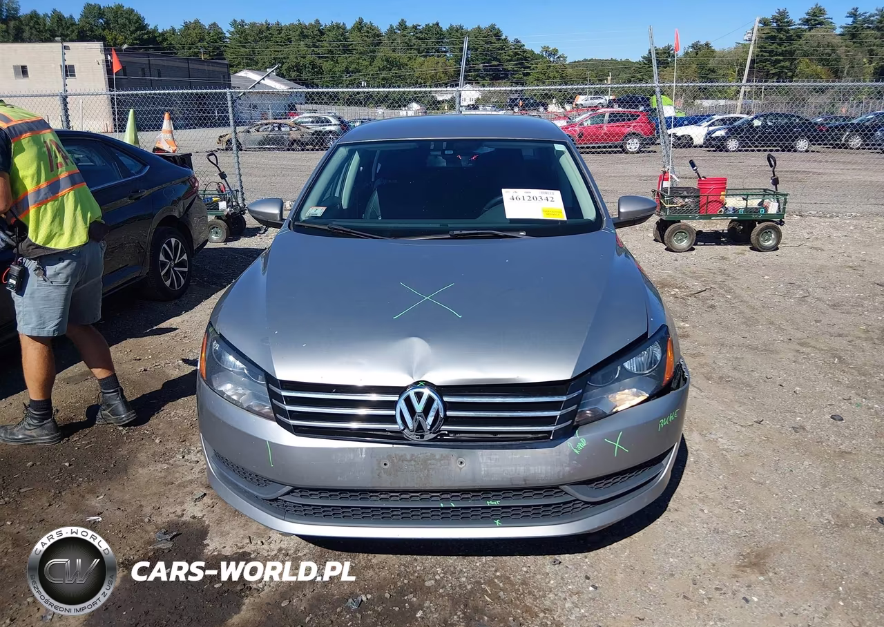 2012 Volkswagen Passat 2.5L Se VIN:1VWBP7A37CC052523 - 12