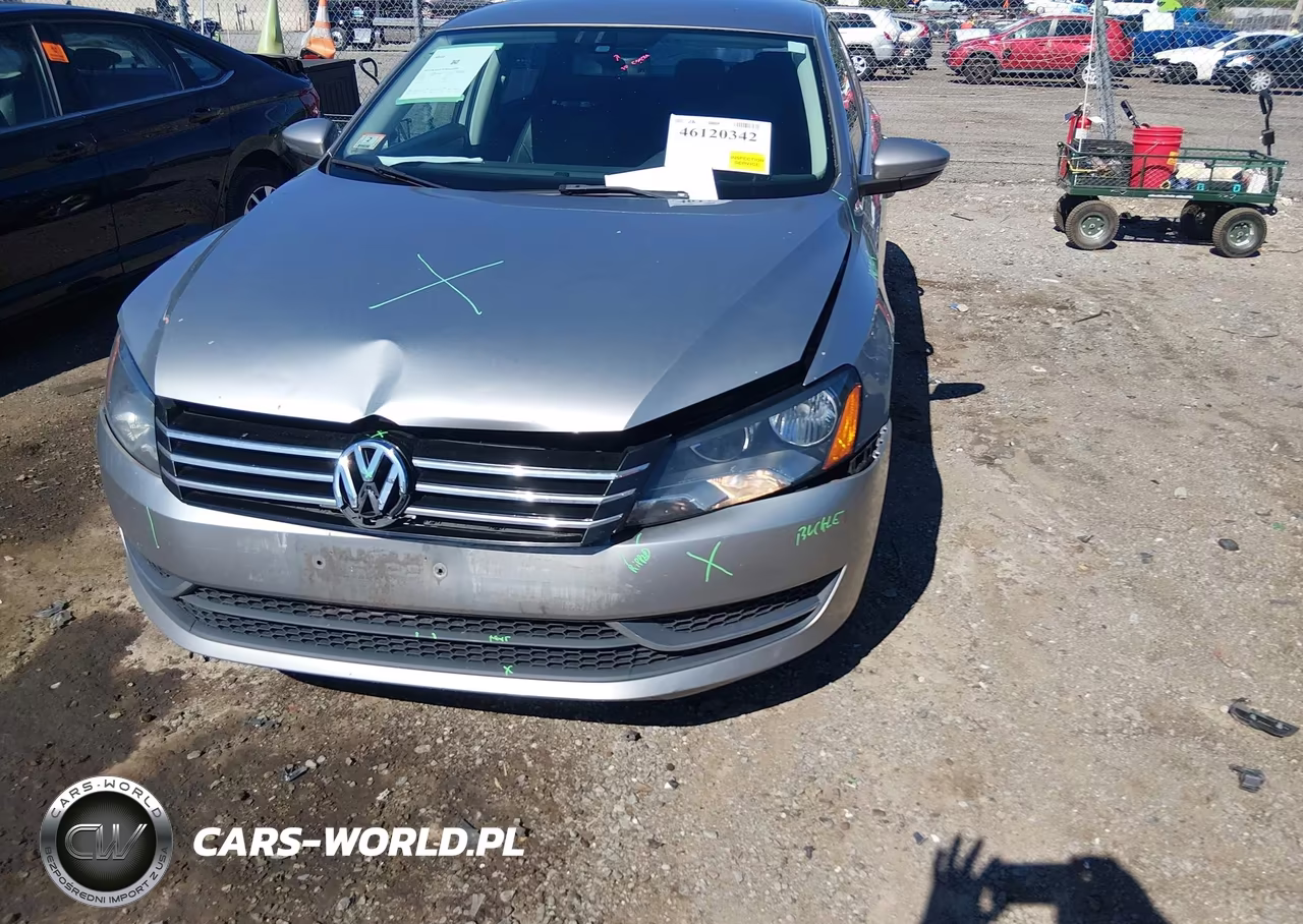 2012 Volkswagen Passat 2.5L Se VIN:1VWBP7A37CC052523 - 6
