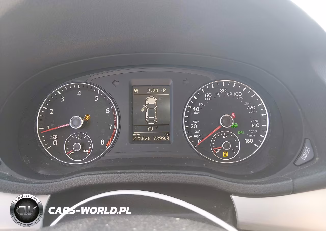 2012 Volkswagen Passat 2.5L Se VIN:1VWBP7A37CC052523 - 7
