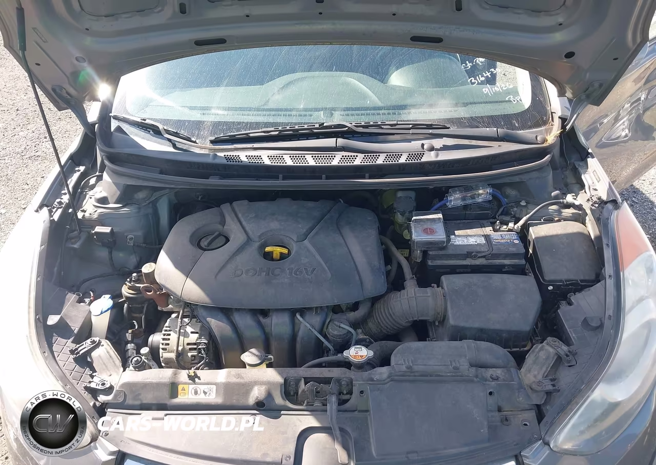 2013 Hyundai Elantra Gls VIN:5NPDH4AE8DH316430 - 10