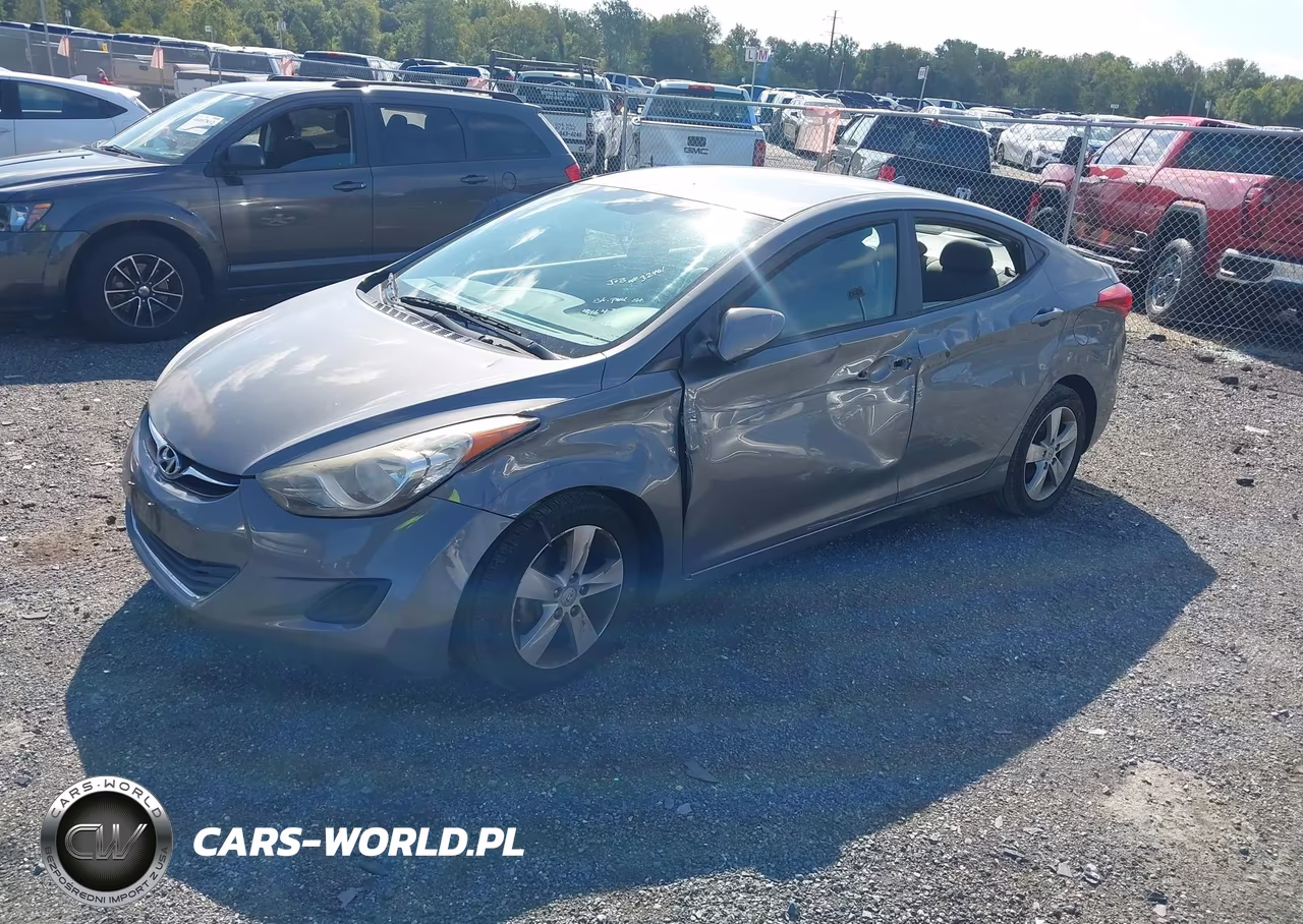 2013 Hyundai Elantra Gls VIN:5NPDH4AE8DH316430 - 2