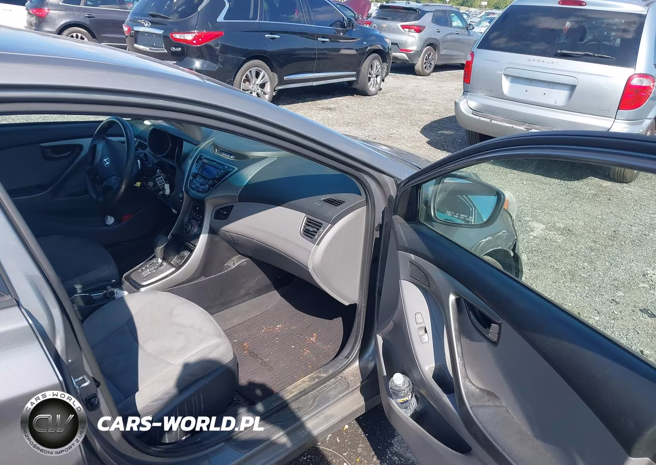 2013 Hyundai Elantra Gls VIN:5NPDH4AE8DH316430 - 5