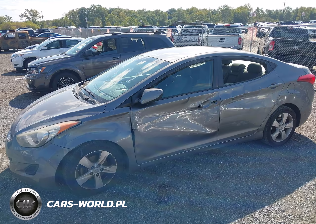 2013 Hyundai Elantra Gls VIN:5NPDH4AE8DH316430 - 6