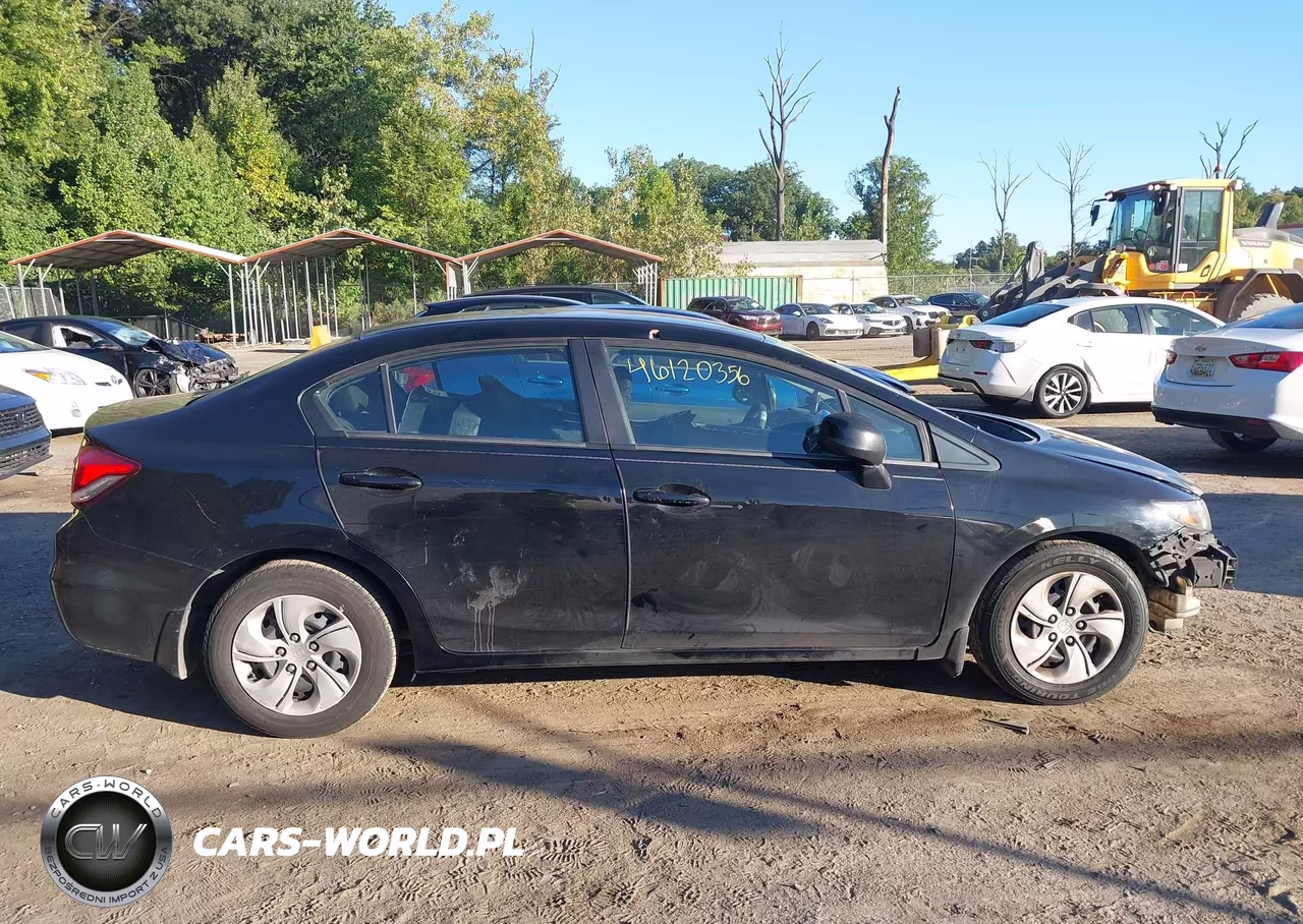 2013 Honda Civic Lx VIN:2HGFB2F54DH300307 - 13