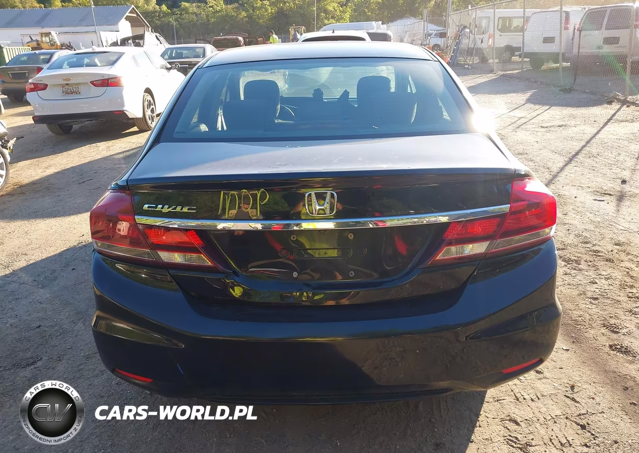 2013 Honda Civic Lx VIN:2HGFB2F54DH300307 - 16
