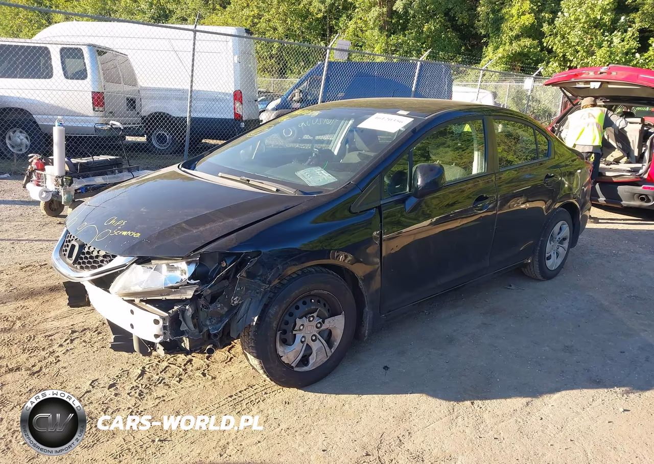 2013 Honda Civic Lx VIN:2HGFB2F54DH300307 - 2