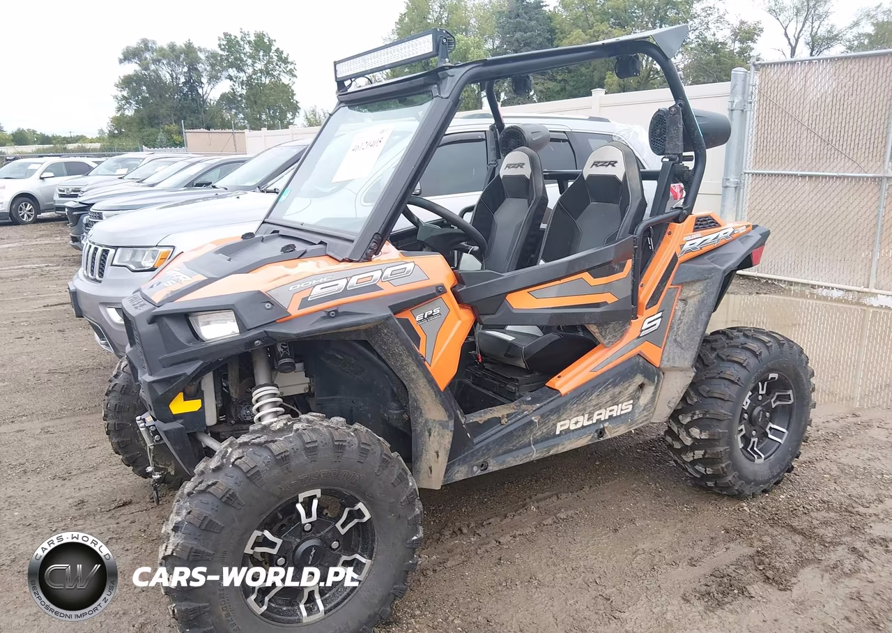 2016 Polaris Rzr S 900 Eps VIN:3NSVBE877GH863133 - 2