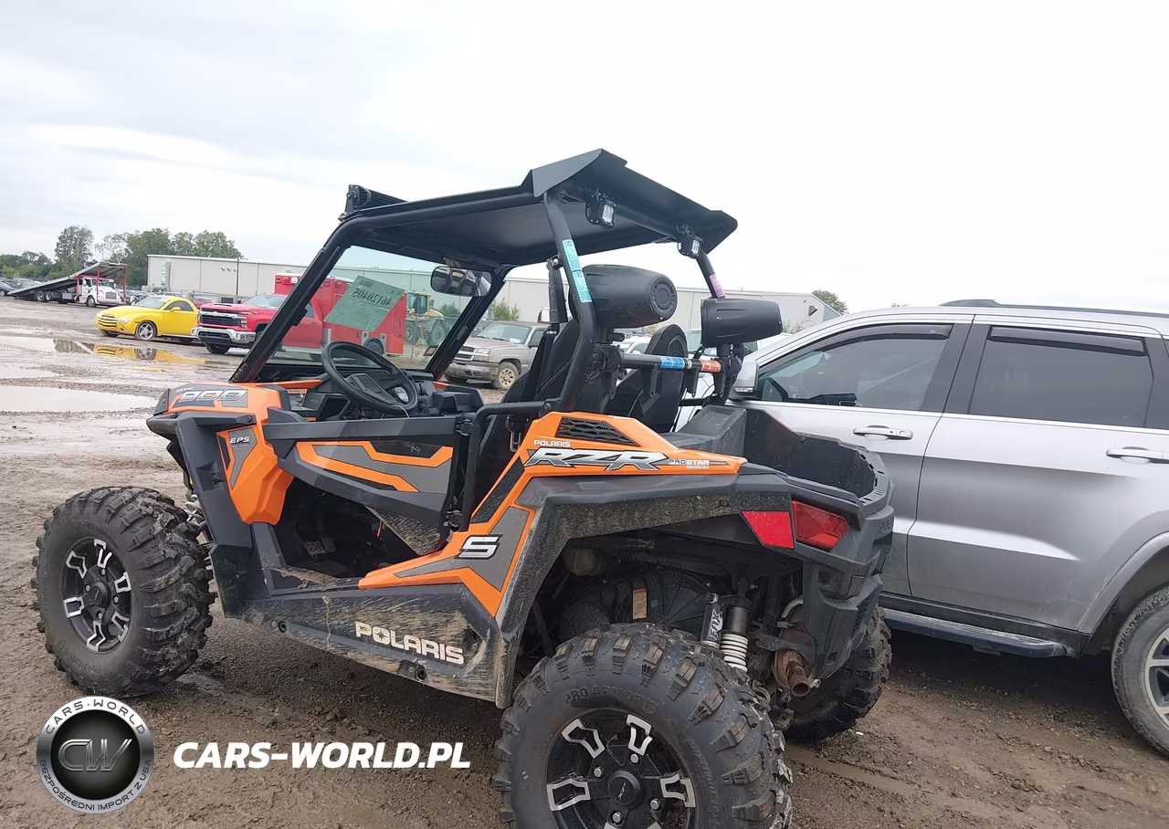 2016 Polaris Rzr S 900 Eps VIN:3NSVBE877GH863133 - 3