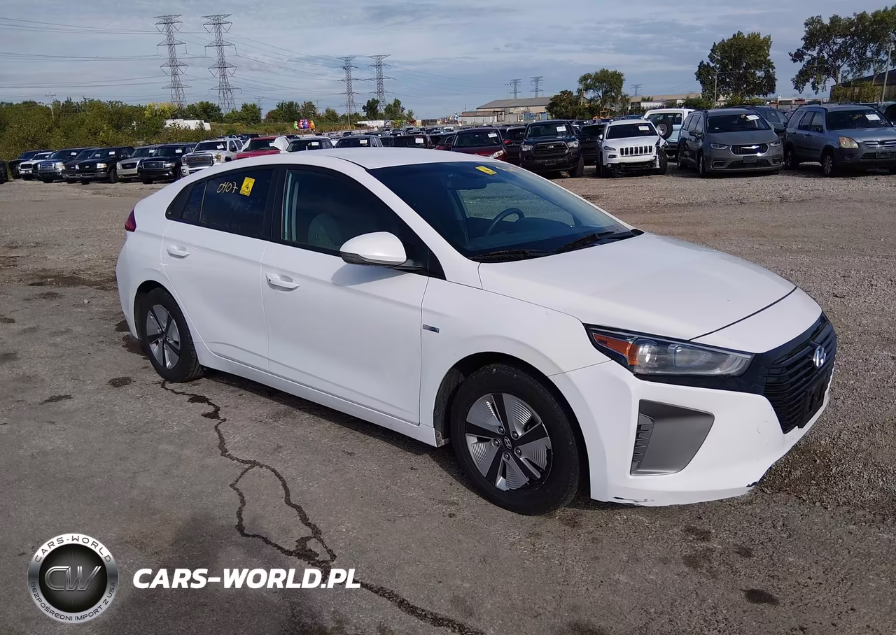 2017 Hyundai Ioniq Hybrid Blue