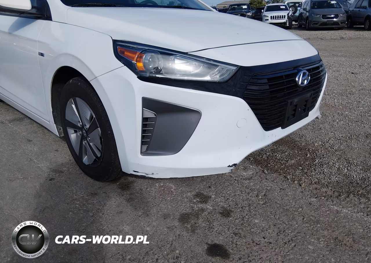 2017 Hyundai Ioniq Hybrid Blue VIN:KMHC65LC9HU026725 - 6