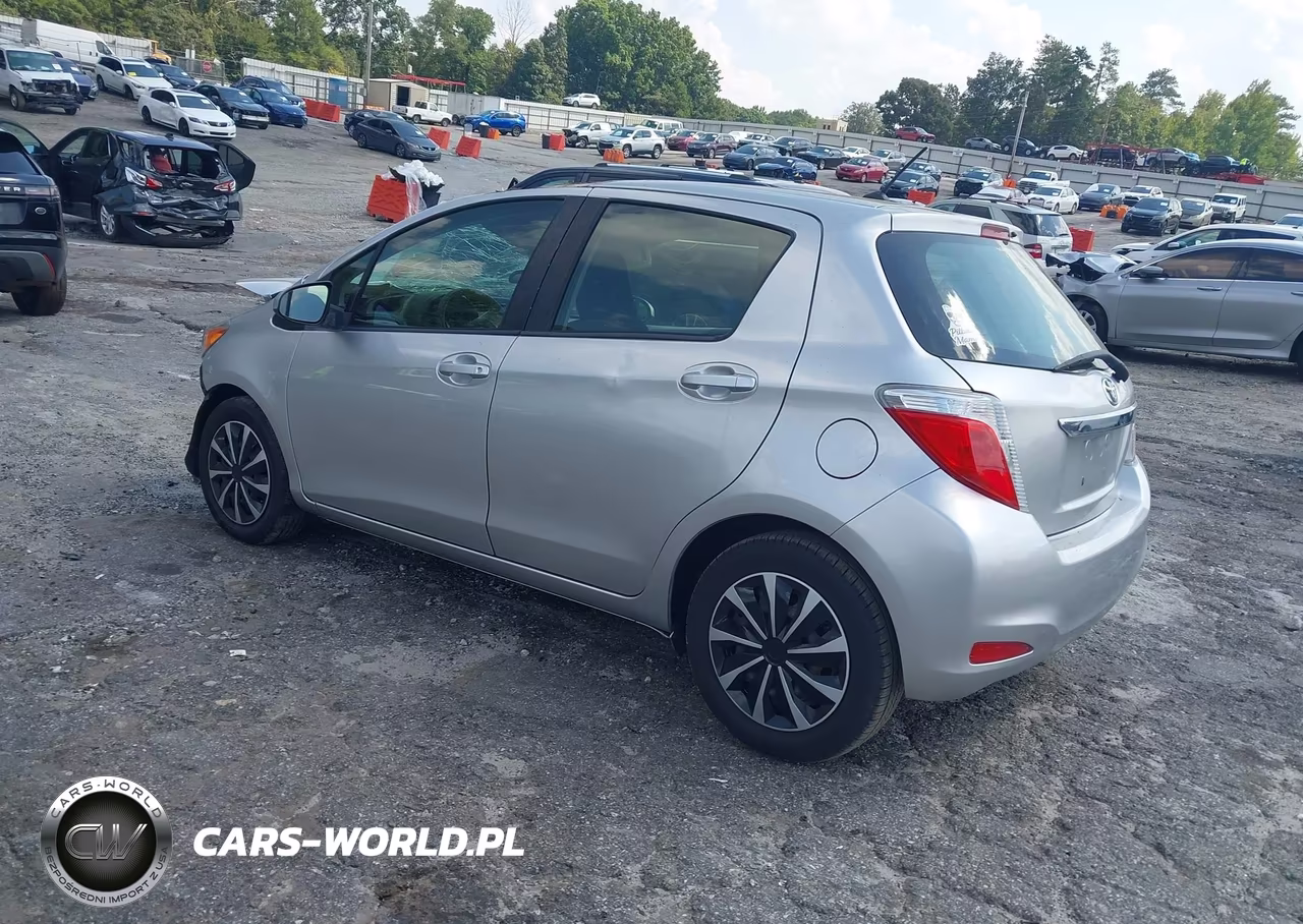 2012 Toyota Yaris Le VIN:JTDKTUD33CD523148 - 3
