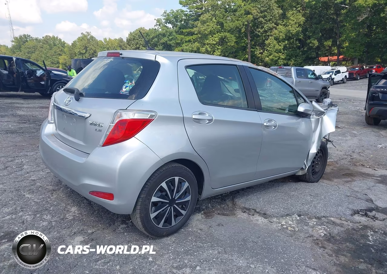 2012 Toyota Yaris Le VIN:JTDKTUD33CD523148 - 4